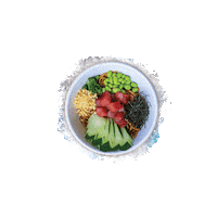 poke tuna Sticker by BENTO Asian Kitchen + Sushi