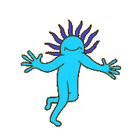 Running Man Australia Sticker by Finely Tuned