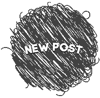 New Post Click Here Sticker