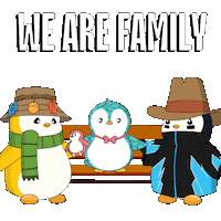 Family Time Love Sticker by Pudgy Penguins