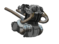 Art Motorcycle Sticker