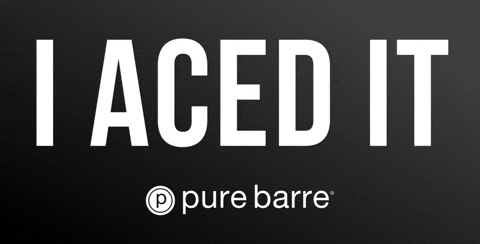Pure Aced Challenge GIF by Pure Barre