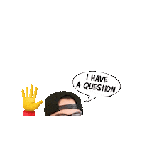 I Have A Question Sticker by TeamLethal