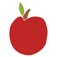 sorry apple Sticker by BRAVO RAUCH
