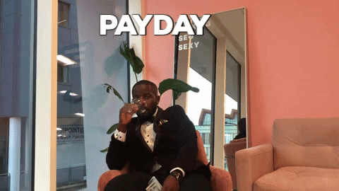 Pay Day Money GIF by Rise at Seven