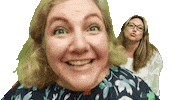 IdentifyMarketing laugh video camera melanie Sticker