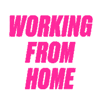 Home Working Sticker by Beauty Bay