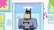 CartoonNetworkLatam cartoon batman cartoon network pie GIF