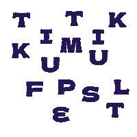 Tkf Sticker by Mejabundar Studio