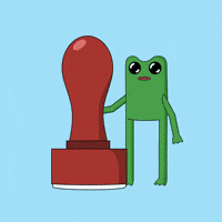 Bye Bye Goodbye GIF by fwogs