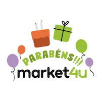 Happy Birthday Sticker by market4u