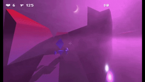doomlaser giphyupload 3d moon video game GIF