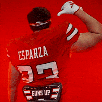 Jack Esparza GIF by Texas Tech Football