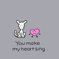I Love You Singing GIF by Chippy the Dog