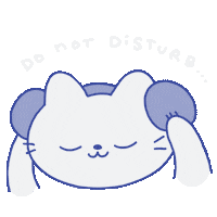 Happy Do Not Disturb Sticker