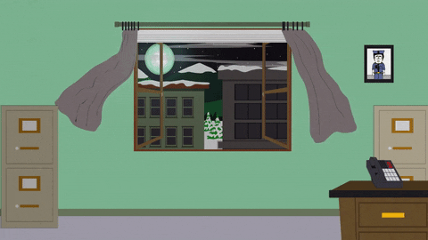 open window GIF by South Park 