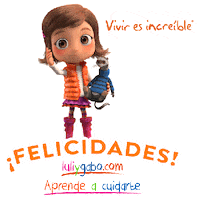 Felicidades Sticker by Luli y Gabo