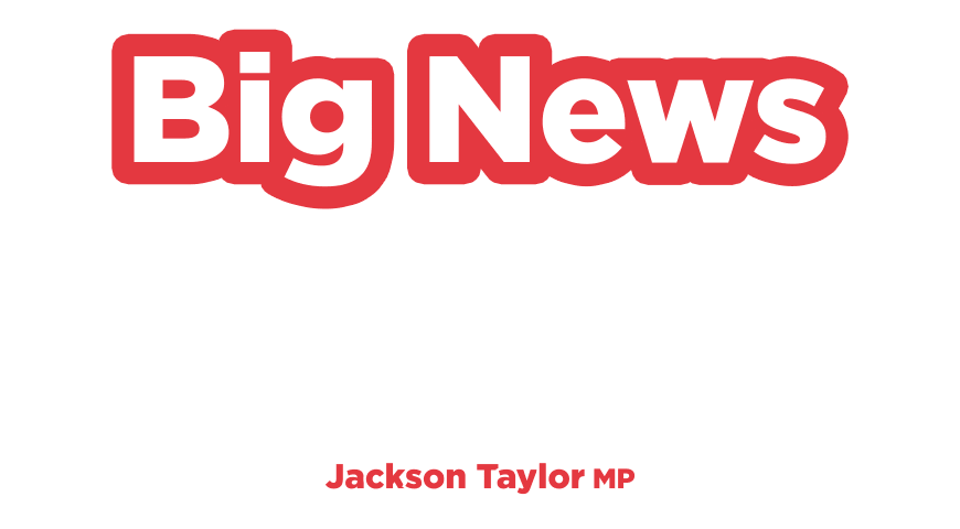 jacksontaylormp giphyupload coming soon big news jackson taylor Sticker