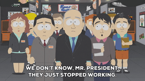 discussion not working GIF by South Park 