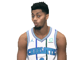 happy willy hernangomez Sticker by Charlotte Hornets