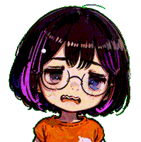 Trouble Komaru Sticker