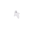 Halloween Ghost Sticker