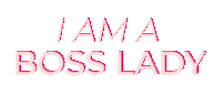 Pink Empowering Sticker by The Boss Lady