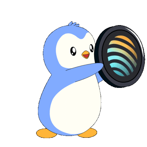 Crypto Penguin Sticker by Pudgy Penguins
