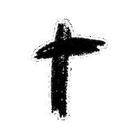 Jesus Cross Sticker by SOLAWuppertal