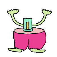 Pop Robot Sticker
