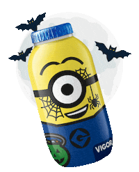 Minions Leite Fermentado Sticker by Vigor Brasil