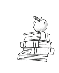 littlemissun school book studio study Sticker