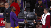 High Five Los Angeles GIF by NBA