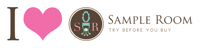 sampleroomph sample sampleroom try before you buy sampleroomph Sticker