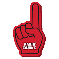 Ragin Cajuns Louisiana Sticker by College Colors Day