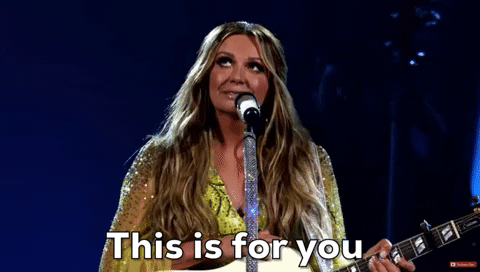 This Is For You Carly Pearce GIF by CMA Awards