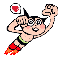 Manga Love Sticker