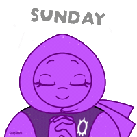 Pink Pray Sticker