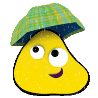 Raining Bbc Sticker by CBeebies HQ