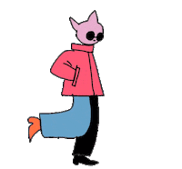 Cat Animation Sticker by andythestreet