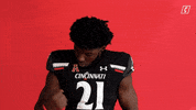 University Of Cincinnati Reaction GIF by Cincinnati Bearcats