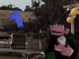 Sesame Street Count GIF by Bell Brothers