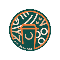 abcbobacha milktea 珍珠奶茶 bobacha abcbobacha Sticker