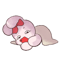 mochietomaruzou netflix youtube phone rabbit Sticker