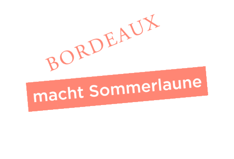 Summer Rose Sticker by Vins de Bordeaux