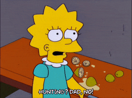 angry lisa simpson GIF