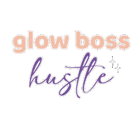 Glow Boss Sticker by HTP Clothing
