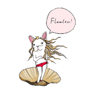 french bulldog venus Sticker by Fine Frenchie