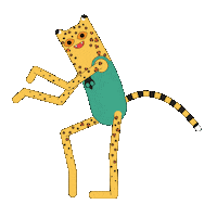 Dance Cat Sticker by Mochi Motion