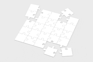 Puzzle Jigsaw GIF by Mediamodifier